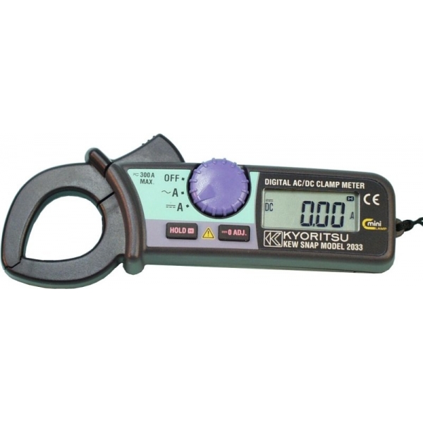 KEW2033 Kliešťový merač 0,01-300A AC / DC Kyoritsu