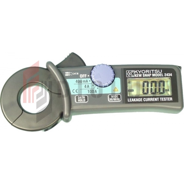 KEW2434 Klešťový merač unikajúceho prúdu 0,1mA-100A