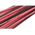 Teplom zmrštiteľné bužírky, zmršťovacia bužírka 2,5mm / 1m červená