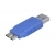 USB 3.0 A zástrčka - micro USB zástrčka.