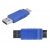 USB 3.0 A zástrčka - micro USB zástrčka.