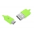 USB-mikro USB kábel 1,5m, zelený, HQ.