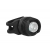 LTC 1W LED predná cyklistická lampa so silikónovým pásikom, čierna.