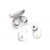 Somostel Earbuds TWS J18 Bluetooth slúchadlá + nabíjacie puzdro, biele.