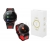 Športové hodinky, inteligentné hodinky Senbono S20 Smart, červené.