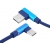 Kábel USB - USB C hranatý MODRÁ KK21U.