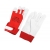 Pracovné rukavice z kozej kože, veľ 10, suchý zips, červený, TECHNIK PLUS 2121X.