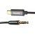 Audio kábel USB-C do 3,5 mm mini jacku Baseus Yiven 1,2 m (čierny).