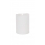 Malá LED vosková sviečka rustikálne biela