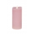 LED vosková sviečka stredne rustikálna ružová