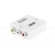 Prevodník signálu HDMI zásuvka - AV zásuvka - CHINCH CVBS + AUDIO