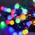 Vonkajší vianočný stromček LED osvetlenie 10m, RGB so zmenou režimu svietenia (gule)