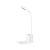 Stolná LED lampa s indukčnou nabíjačkou (biela)