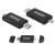 Čítačka kariet 5 v 1 SD / microSD / USB / USB-C / microUSB.