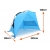 Plážový stanový slnečník "" Siesta "" modrý 220x125x120cm UV30 +