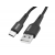 USB kábel SOMOSTEL TYP-C 3,6A RÝCHLA NABÍJAČKA 3,0 1m POWERLINE čierny SMS-BW06