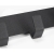 Klasický kovový vešiak na oblečenie black matte loft 10 háčikov