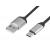 Kábel USB typu C 3 m HQ kovový, čierny