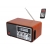 RETRO prenosné rádio MK-623 bluetooth,USB, TF,AUX ,vstavaná batéria ,strieborné