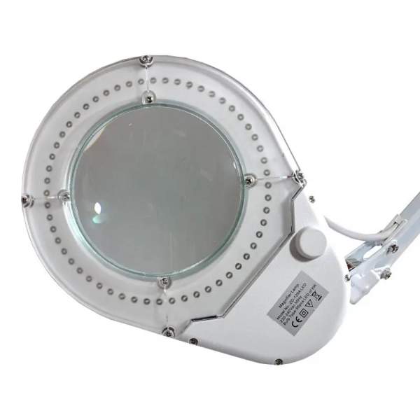 Pracovná LED lampa s lupou (127mm) 5 Dioptrie ZD-129A