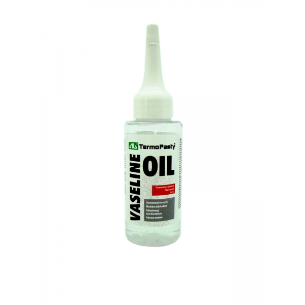 vazelínový olej bezfarebný tekutý AG olej plechovka 50ml
