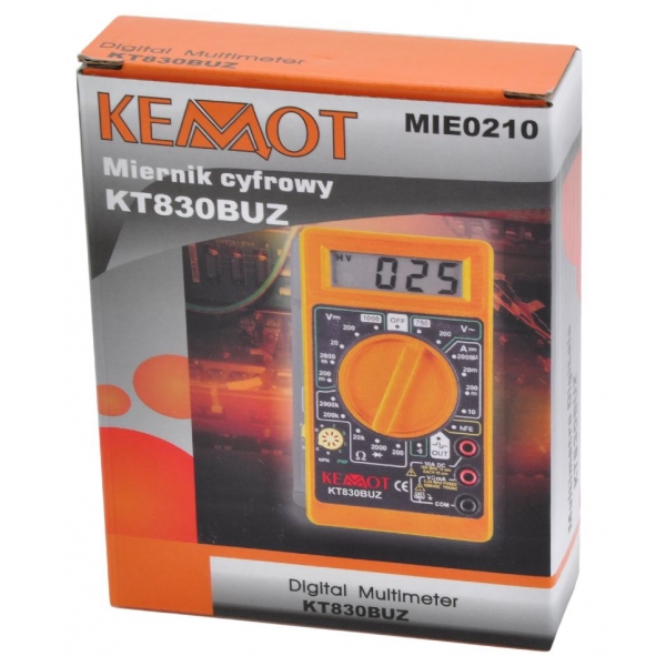 Univerzálny meter KEMOT KT830 BUZ