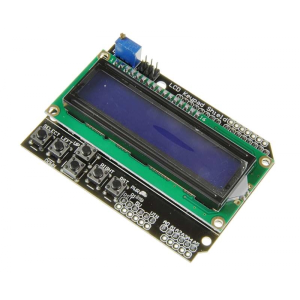 Displej modulu štítu LCD klávesnice ARDUINO 1602