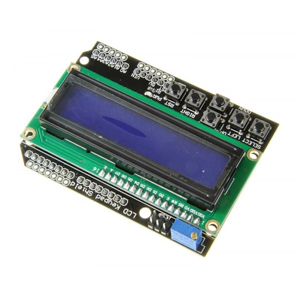 Displej modulu štítu LCD klávesnice ARDUINO 1602
