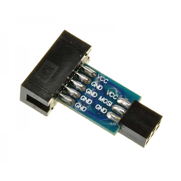 ISP IDC10 KANDA prevodník na 6pin arduino AVR