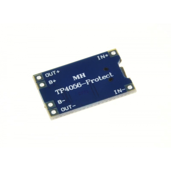 Buffer napájanie - Micro USB 1A nabíjačka pre Li-Ion Li-Poly 18650 - pre TP4056