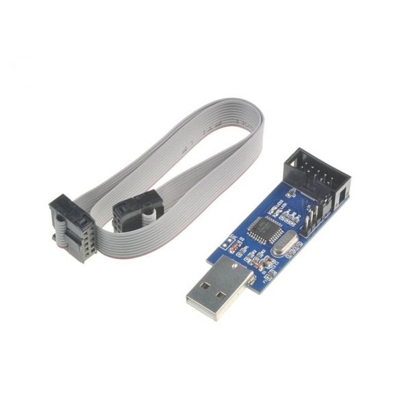 USB ISP V2 programátor - ASP-51 + páska pre ATMEL AVR ATMEGA128 8
