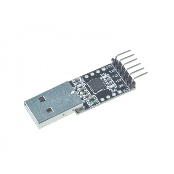 USB prevodník - RS232 / TTL / UART - 3,3V / 5V výstup - CP2102