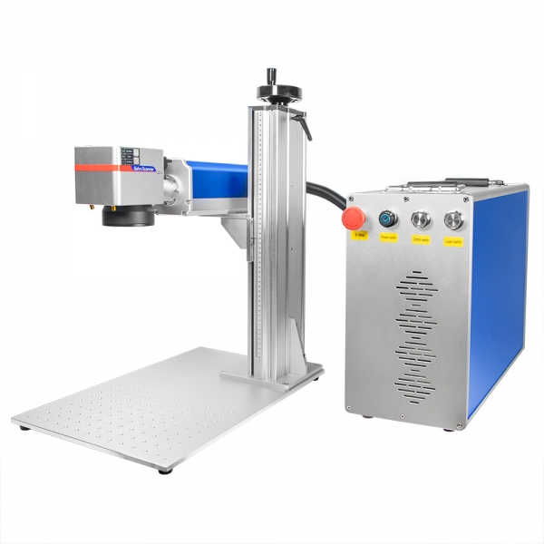 Značkovací laser gravírovací stroj vláknový laser 100W MOP JPT 110x110mm/175x175mm