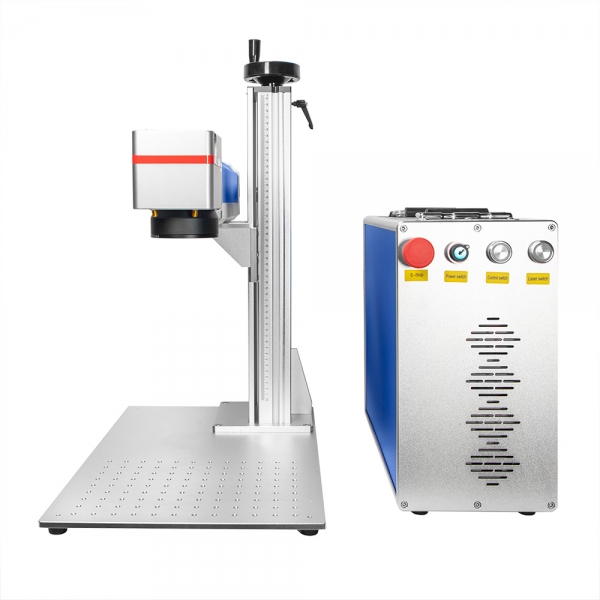 Značkovací laser gravírovací stroj vláknový laser 100W MOP JPT 110x110mm/175x175mm