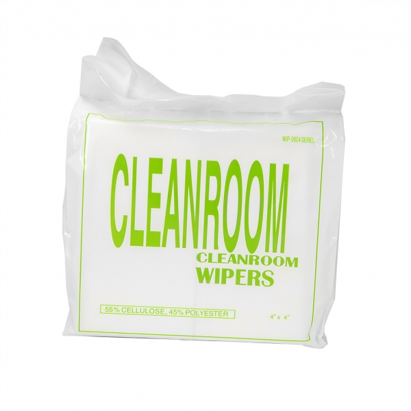 Bezprašné polyesterovo-celulózové utierky Cleanroom 10x10cm 1200 ks. WIP-0604