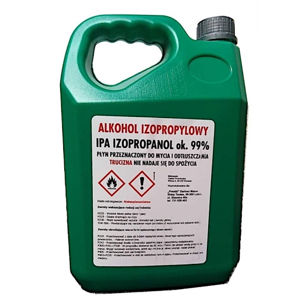 Izopropylalkohol Izopropanol IPA 99% 5L