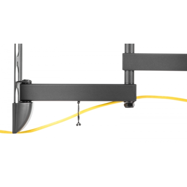 Kruger & Matz nástenný držiak pre LED TV 23-55 palcový čierny (vertikálne a horizontálne nastaviteľný)