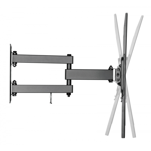 Kruger & Matz nástenný držiak pre LED TV 32-55 palcový čierny (vertikálne a horizontálne nastaviteľný)