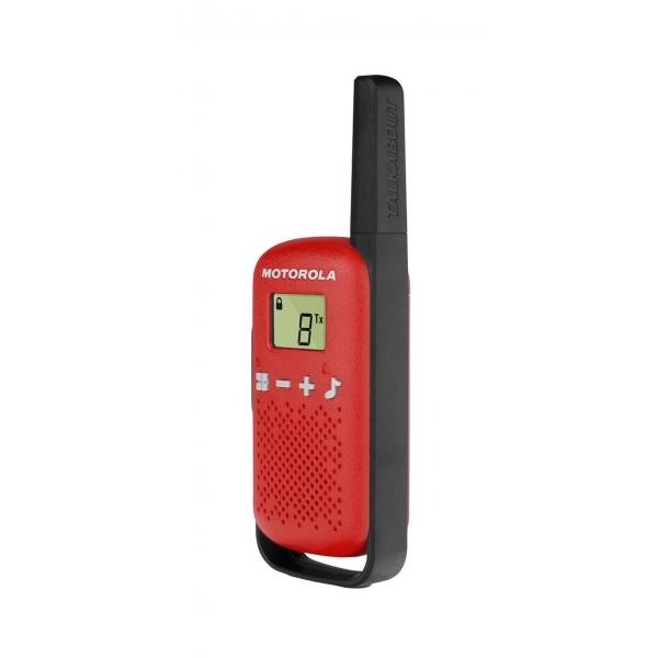 PMR ručné rádiostanice Motorola T42 červené