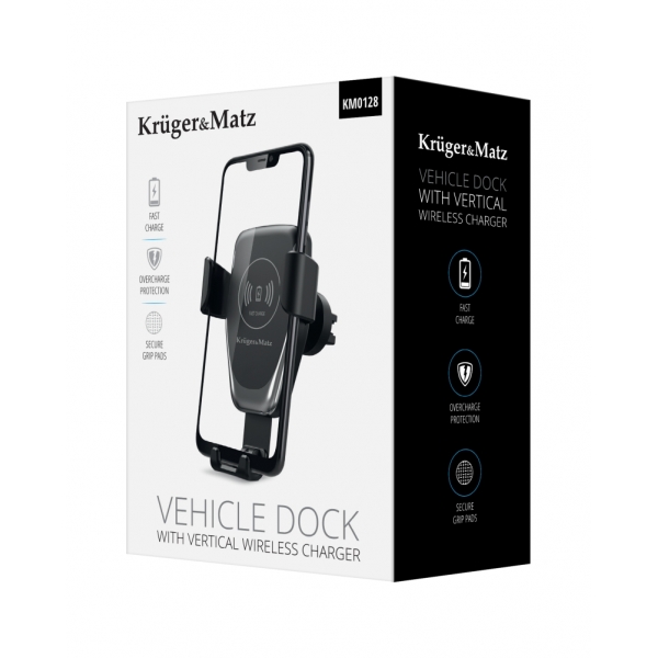 Kruger & Matz držiak do auta s funkciou indukčného nabíjania