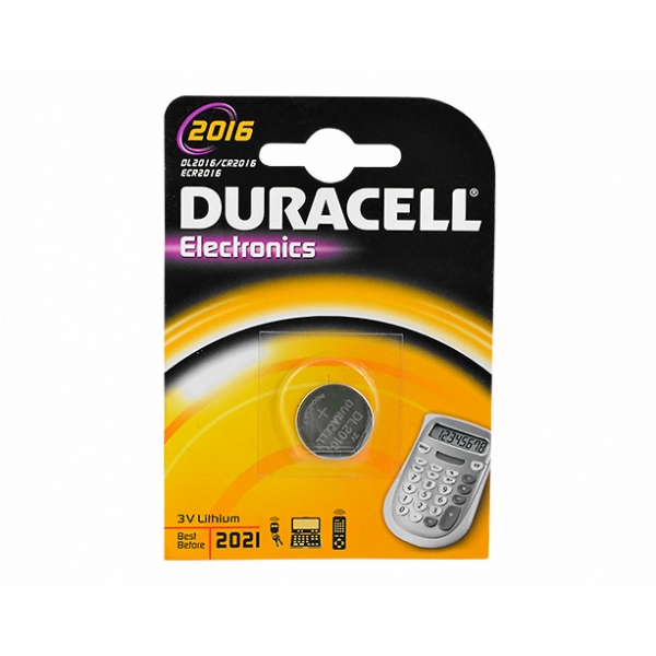3V CR2016 lítiová batéria DURACELL