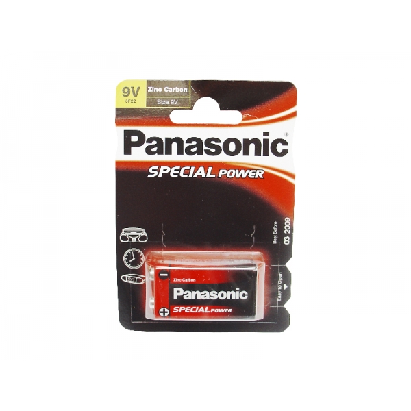 Alkalická batéria Panasonic 6F22 9V