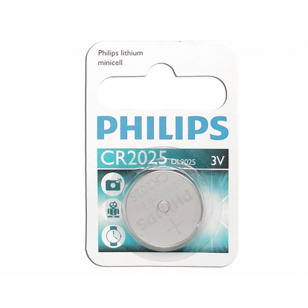 Lítiová batéria PHILIPS 3V CR2025