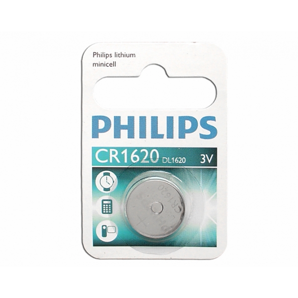 3V lítiová batéria PHILIPS CR1620