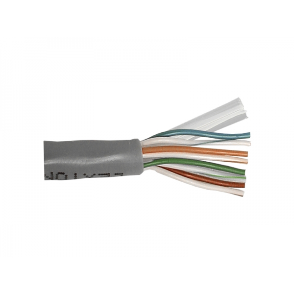 Počítačový kábel - krútená dvojlinka UTP 6e 100% CU 305m.