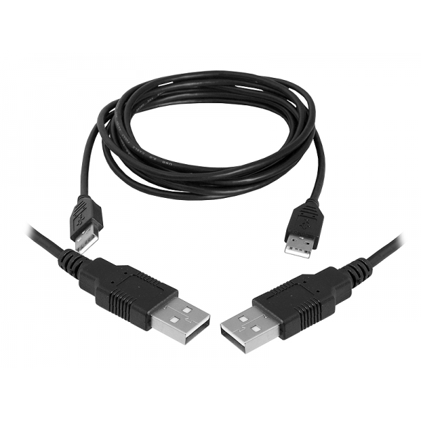 USB kábel zástrčka typu A - zástrčka typu A 1,2m