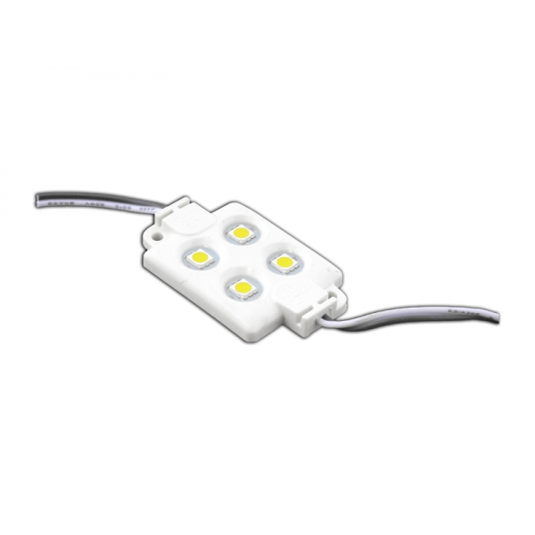 LED-5050 modul 4 diódy denné svetlo biela voda