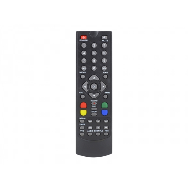 Diaľkové ovládanie pre DVB-T Cabletech 0194 a 0083Q.