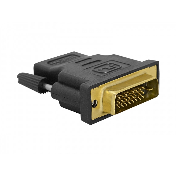 HDMI pass: DVI konektor - HDMI 24kolíková zásuvka.