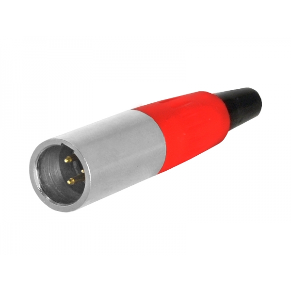Červený konektor mini mikrofónu Canon